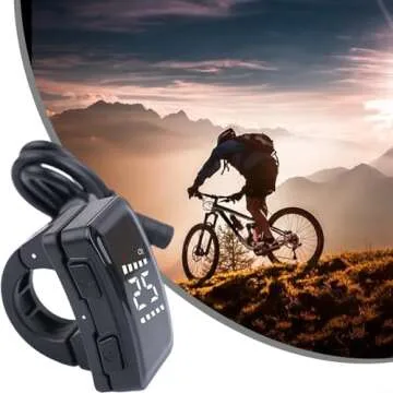 E Bike Screen, Waterproof ABS Shell Material Electric Bicycle DZ40 LCD Display Screen For Bafang 01, 02, HD Mid-mounted Motors 24V 36V 48V