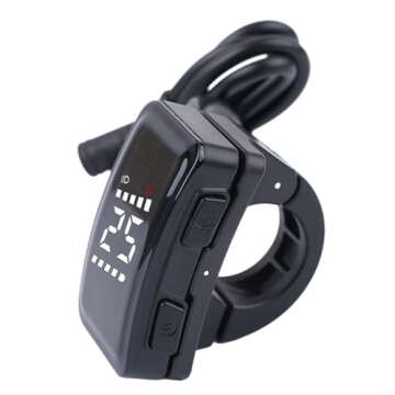 E Bike Screen, Waterproof ABS Shell Material Electric Bicycle DZ40 LCD Display Screen For Bafang 01, 02, HD Mid-mounted Motors 24V 36V 48V