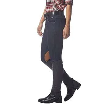 Kerrits Stretch Denim Knee Patch Breech: Stylish Comfort for Riders