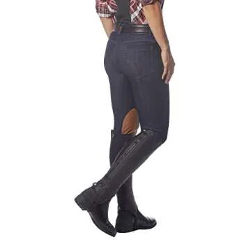 Kerrits Denim Knee Patch Breech for Equestrians