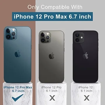 DEENAKIN iPhone 12 Pro Max Case - Stylish & Protective