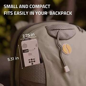 AAXA LED Pico+ Mini Projector with 2 Hour Battery, Wireless Mirroring, Mini-HDMI, Onboard Media Player & Speakers, 3.5mm Aux Out, Micro SD/USB Readers, Pocket Size Portable Movie Projector