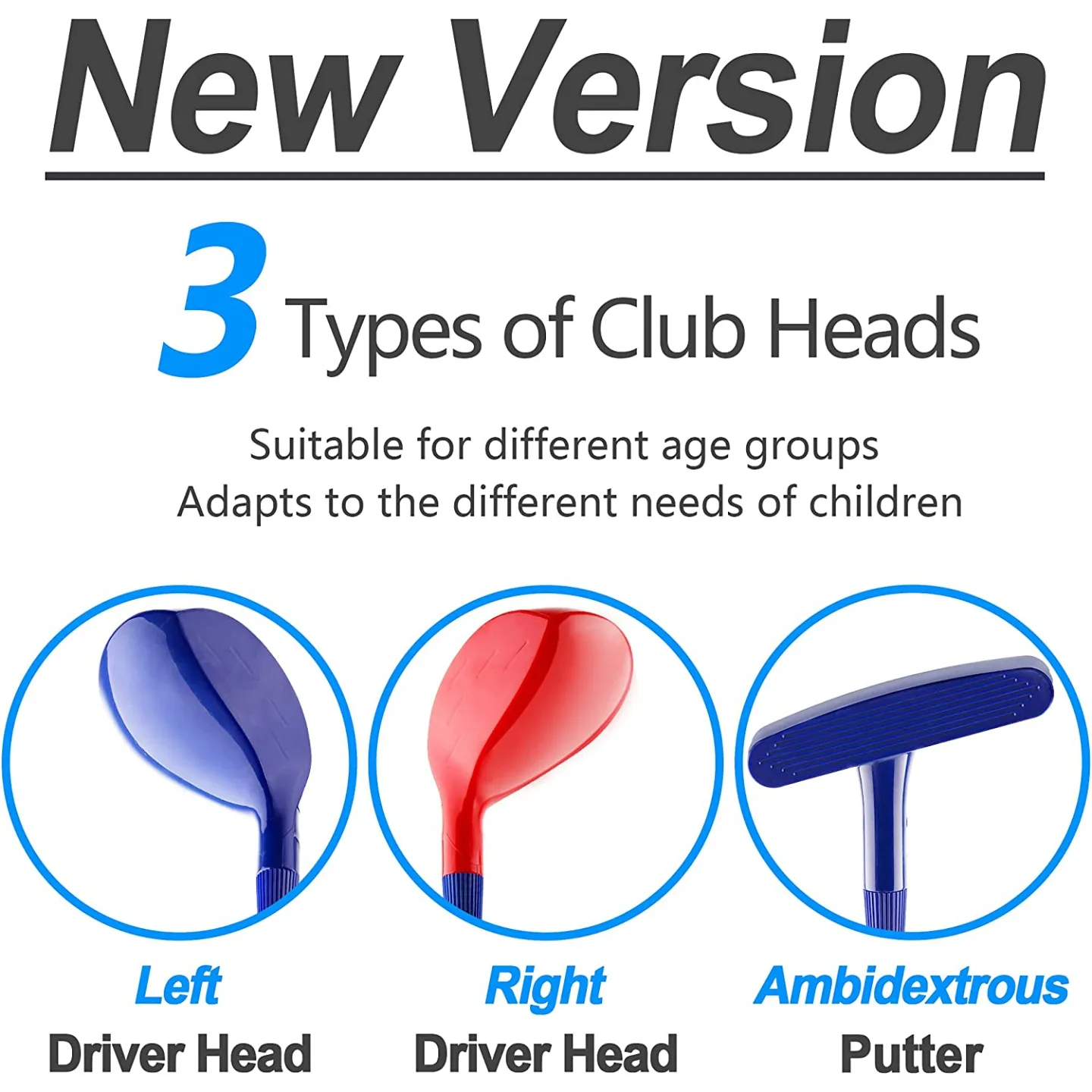 Kids Golf Toys Set for Active Fun - iPlay iLearn