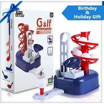 Kids Golf Toys Set for Active Fun - iPlay iLearn
