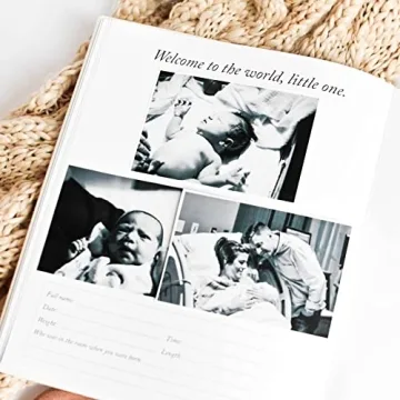 Baby First Year Book - Memory & Milestone Keepsake Album