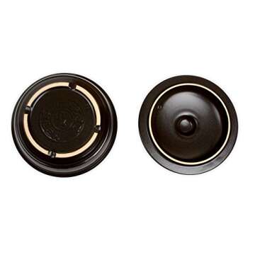 Crazy Korean Cooking Dolsot Korean Stone Bowl with Lid (No Trivet) (Size 4)