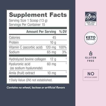 NeoCell Super Collagen Plus With Vitamin C - Unflavored Supplement Powder for Skin Health