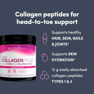 NeoCell Super Collagen Plus for Healthy Skin and Hair