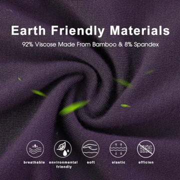 BAMBOO COOL Men's Boxer Briefs Comfort & Breathable