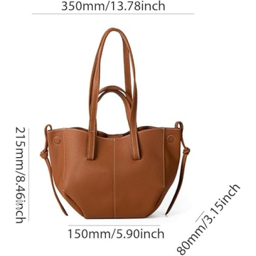 Stylish JOLILUNA Leather Tote Bag for Women