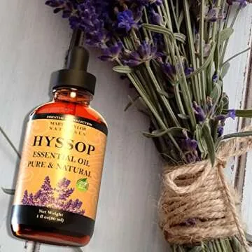 Hyssop Essential Oil - 100% Pure Natural Aromatherapy