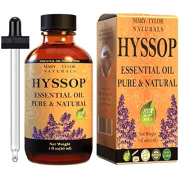Hyssop Essential Oil - 100% Pure Natural Aromatherapy