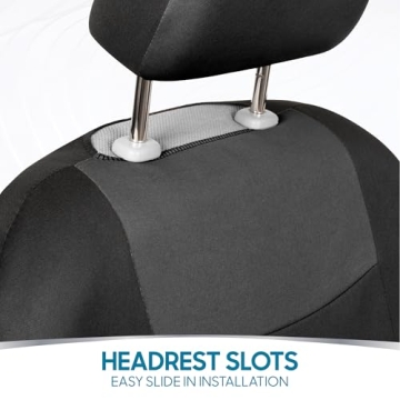 BDK PolyPro Charcoal Seat Covers for Cars & SUVs