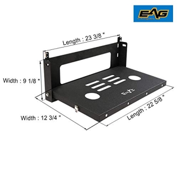 EAG Tailgate Table for 07-18 Wrangler JK - Easy Install