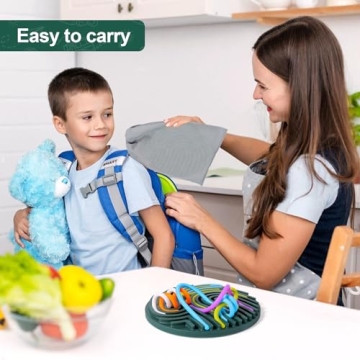 BUSOHA Sensory Activity Board Toy for Kids Calming Fun