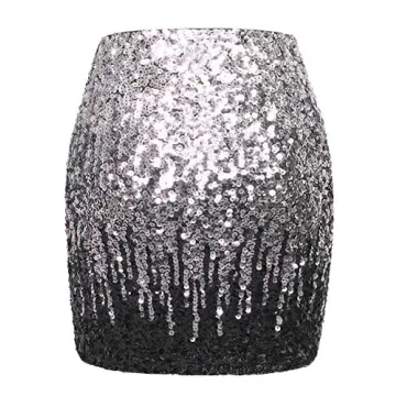 MANER Sequin Skirt for Women - Sparkle & Comfort Night Out