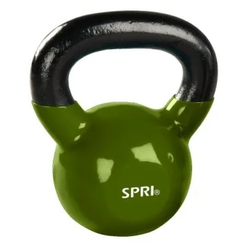 SPRI Color Coded Kettlebell Weight Set for Home Gym