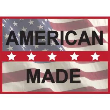 American Made Buffalo Leather Work Gloves , 650, Size: Medium