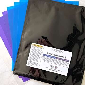 IKONART Custom Stencil Kit 3.0 - DIY Screen Printing Kit with Etchall and SVG Artwork Bundle