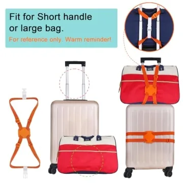 Durable Adjustable Luggage Bungee Strap for Secure Travel