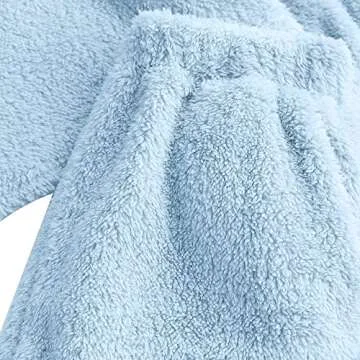 ZAFUL Women's Fuzzy Casual Pajamas Set for Cozy Comfort