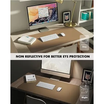 YSAGi Double-Sided Desk Pad for Home Office Elegance