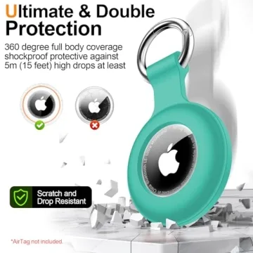 IPX8 Airtag Holder Pack - Waterproof & Shockproof