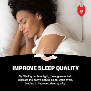 NoCry Blue Light Blocking Safety Glasses Over Glasses