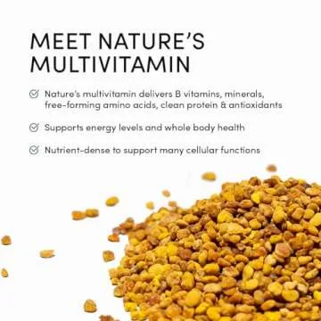 Beekeeper's Naturals Raw Bee Pollen - Energizing Superfood