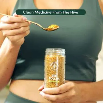 Beekeeper's Naturals Raw Bee Pollen - Energizing Superfood