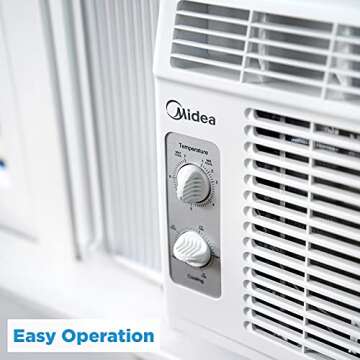 Affordable 5,000 BTU Midea Window AC for Small Rooms
