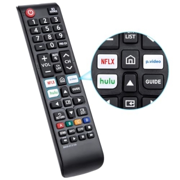 Replacement BN59-01315A BN59-01315J Remote Control Compatible with Samsung 4K Crystal UHD 6/7/8/9/TU...