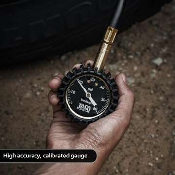 JACO RapidFlow Tire Deflator with Gauge (0-60 PSI) | Rapid 4x4 Off Road Air Down Kit