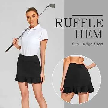 Stylish M MOTEEPI Tennis Skirt with Pockets for Active Fun