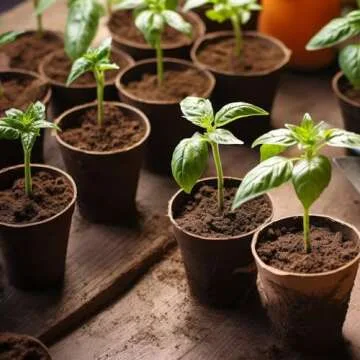 ANGTUO 102 Pcs Peat Pots for Seedlings, 3.14 inch Biodegradable Seed Nursery Pot with Drainage Holes, Seedling Pots Include 50 Labels