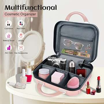 Carry On Luggage Set 2 Piece PC+AB Hardshell 20 inch Suitcases with Spinner Wheels Airline Approved.