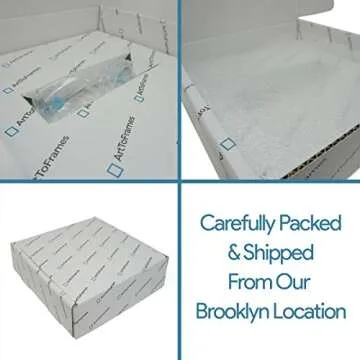 ArtToFrames Protective Face Shield 3 Pack, Made in The USA, Fully Transparent Face and Eye Protection from Droplets and Saliva with Reusable Glasses and Replaceable Shield, Anti-Fog