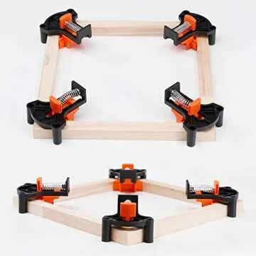 Adjustable Multi Corner Clamps for Woodworking Set of 4