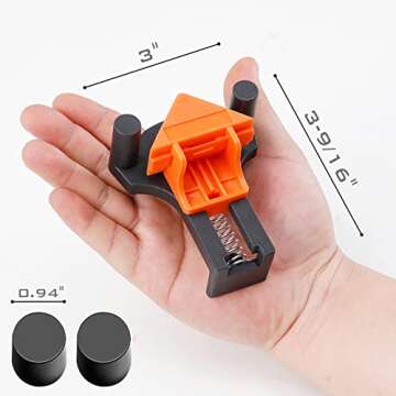 Adjustable Multi Corner Clamps for Woodworking Set of 4