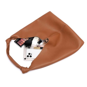 Vegan Leather Hobo Purse Set for Stylish Women