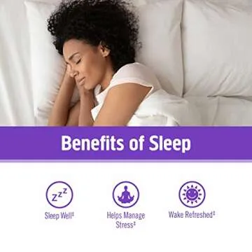 OM MUSHROOM SUPERFOOD Sleep Mushroom Capsules Superfood Supplement, 90 Count, 30 Days, Reishi, GABA, L-Theanine, Melatonin for Rest & Sleep Quality Superfood Supplement