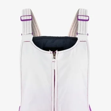 Insulated Bib Overalls for Women in Amethyst Ombre