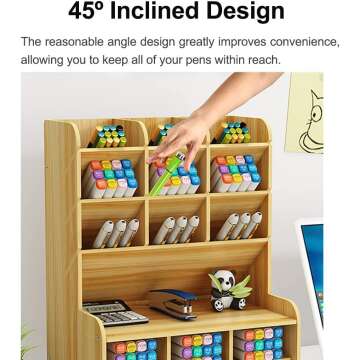 B16 Cherry Organizer for Stationery Supplies