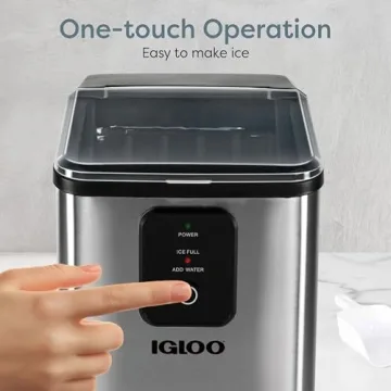 Igloo Self-Cleaning Countertop Ice Maker for Home & Parties