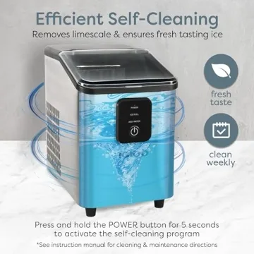 Igloo Self-Cleaning Countertop Ice Maker for Home & Parties
