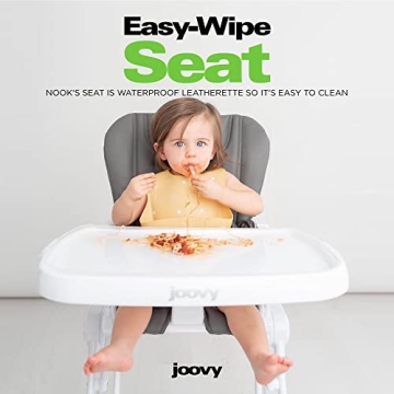 Joovy Nook High Chair - Easy Clean & Adjustable Tray Design