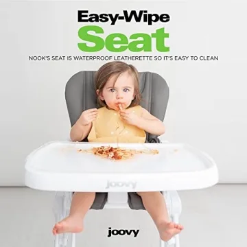 Joovy Nook High Chair - Easy Clean & Adjustable Tray Design