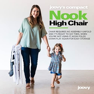 Joovy Nook High Chair - Easy Clean & Adjustable Tray Design