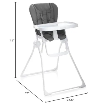 Joovy Nook High Chair - Easy Clean & Adjustable Tray Design
