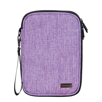 Teamoy Travel Makeup Brush Case - Stylish Cosmetic Organizer